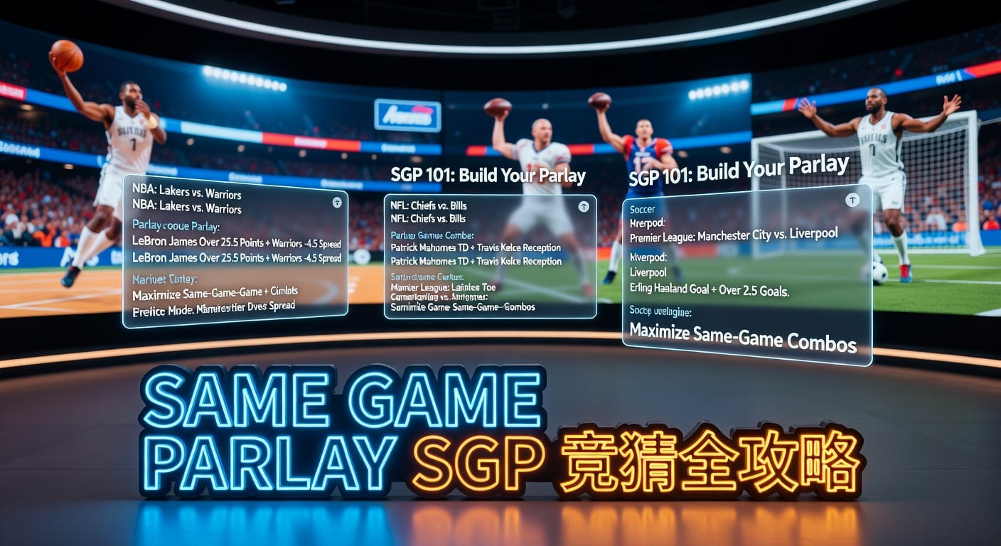 same game parlay SGP 组合投注技巧与实战思路｜新葡京国际官网