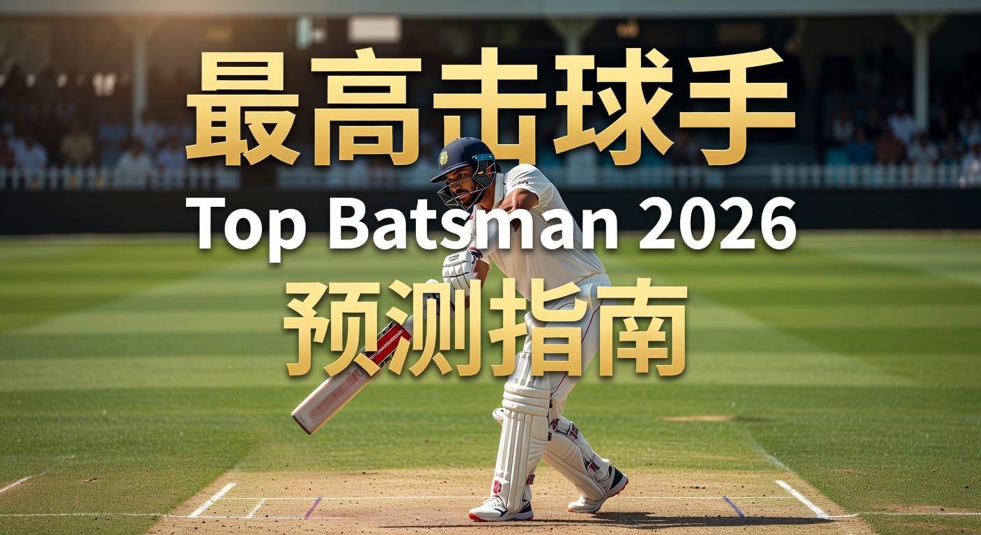 最高击球手 Top Batsman｜2026年赛事观察