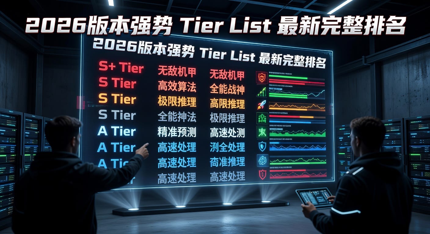版本强势 Tier List：2026年最新排序思路