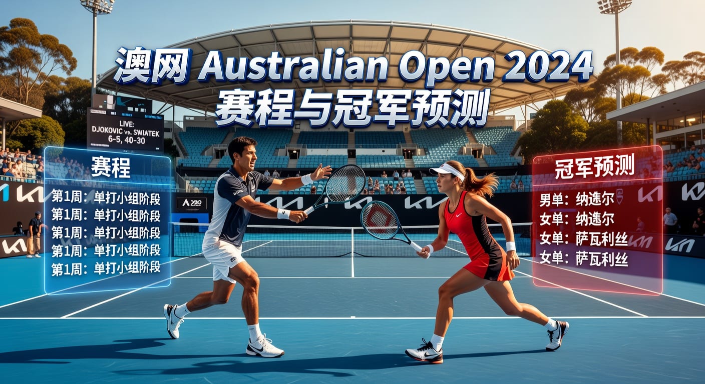 澳网 Australian Open｜J9体育娱乐官网2026年观赛与赔率指南